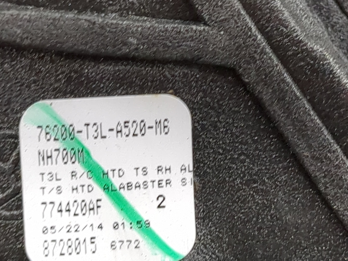 2013 Honda Accord Passenger Side View Mirror - Right Door Mirror OEM Used - Oemusedautoparts1.com