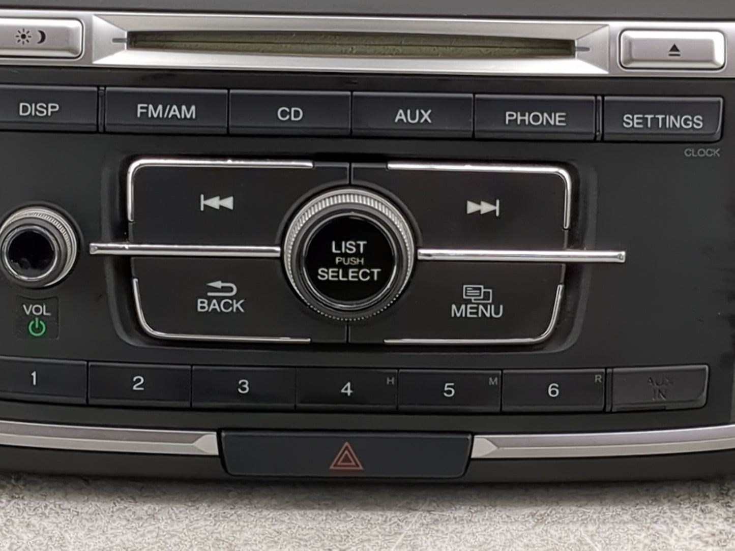 2013-2015 Honda Accord Radio AM FM Cd Player Receiver Replacement P/N:39100-T2A-A302 DEH-3028 Fits Fits 2013 2014 2015 OEM U