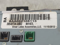 2013-2015 Honda Accord Radio AM FM Cd Player Receiver Replacement P/N:39540T2A A902 BAA002106113 Fits Fits 2013 2014 2015 OE