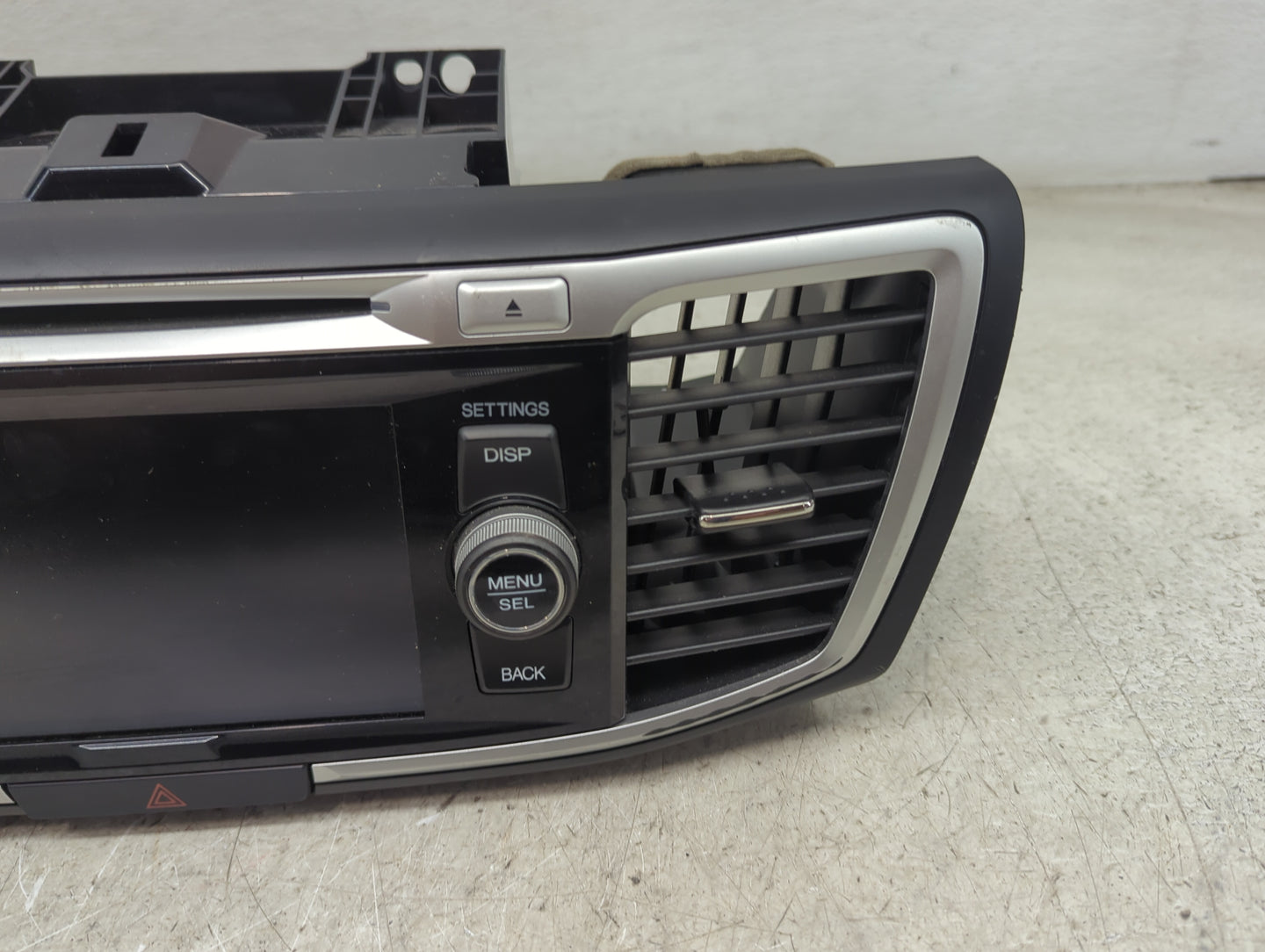 2013 Honda Accord Radio AM FM Cd Player Receiver Replacement P/N:39100T2AA802 NH167L Fits OEM Used Auto Parts - Oemusedautop