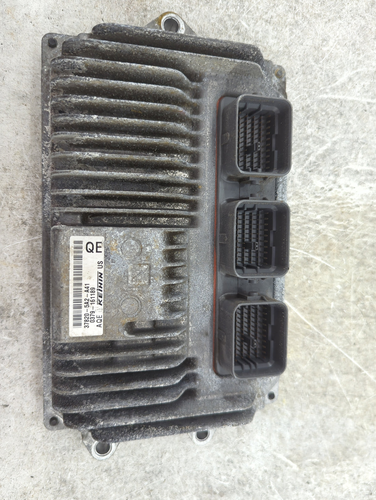 2013 Honda Accord PCM Engine Control Computer ECU ECM PCU OEM P/N:37820-5A2-A41 0379-161189 Fits OEM Used Auto Parts - Oemus