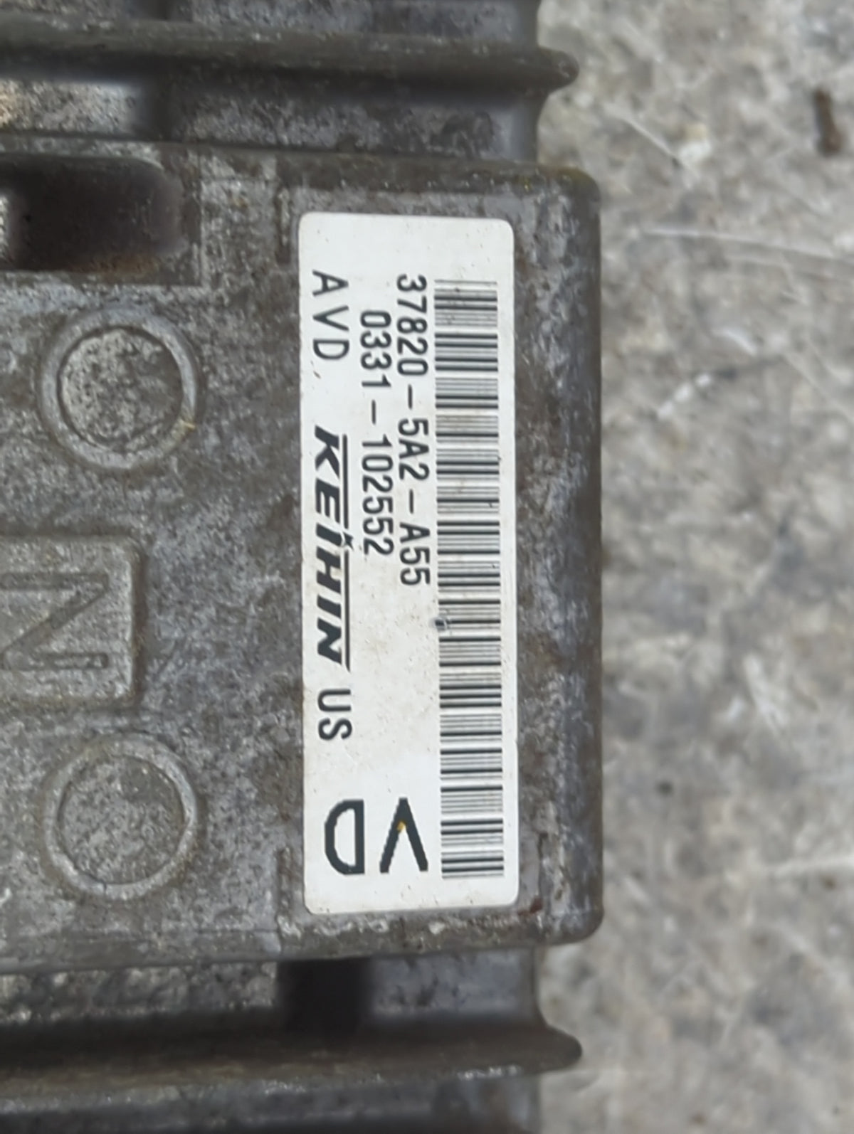2013 Honda Accord PCM Engine Control Computer ECU ECM PCU OEM P/N:37820-5A2-A55 0331-102552 OEM Used Auto Parts - Oemusedaut