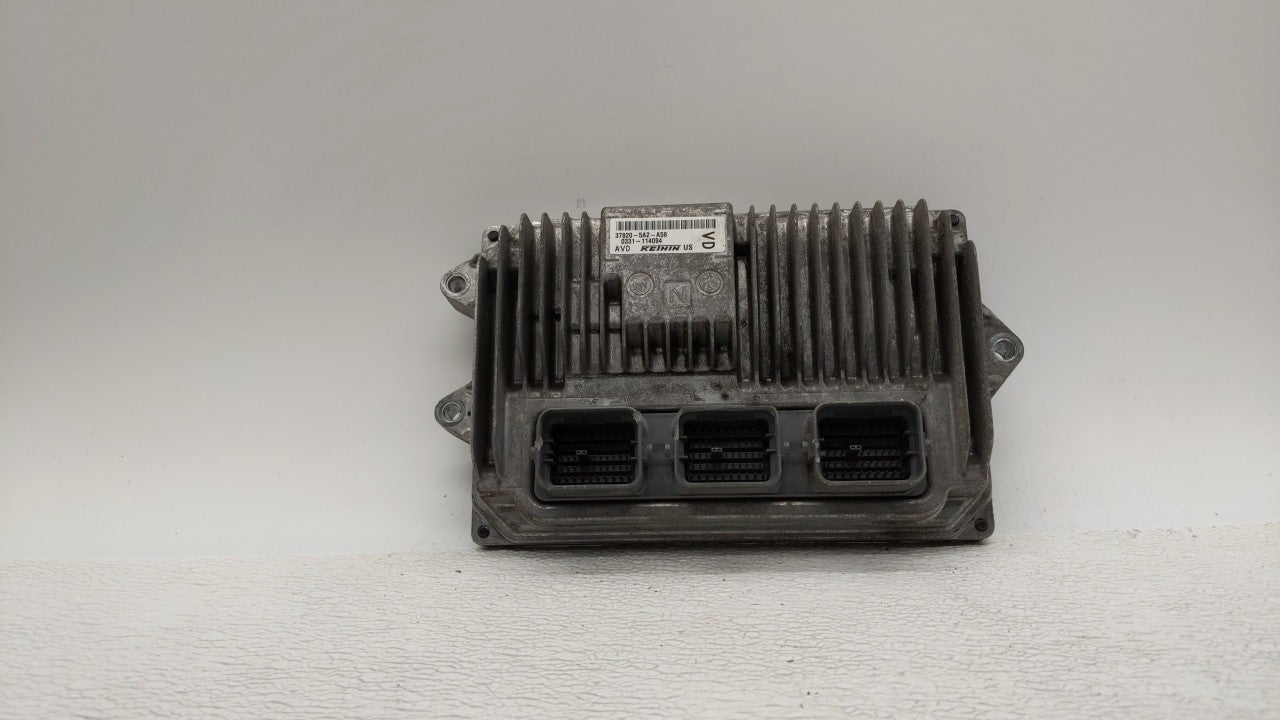 2013 Honda Accord PCM Engine Control Computer ECU ECM PCU OEM P/N:37820-5A2-A91 37820-5A2-A58, 37820-5A3-L59 Fits OEM Used A
