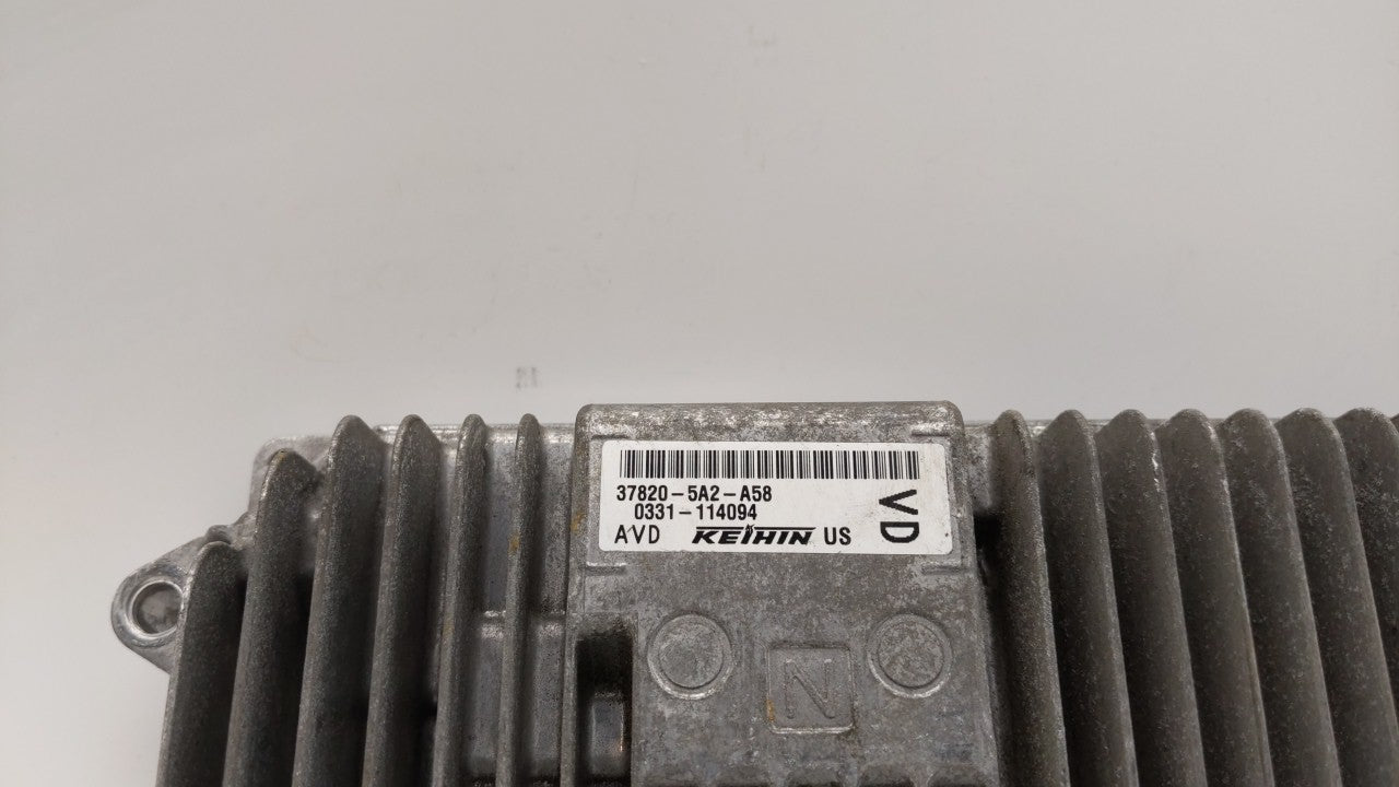 2013 Honda Accord PCM Engine Control Computer ECU ECM PCU OEM P/N:37820-5A2-A91 37820-5A2-A58, 37820-5A3-L59 Fits OEM Used A