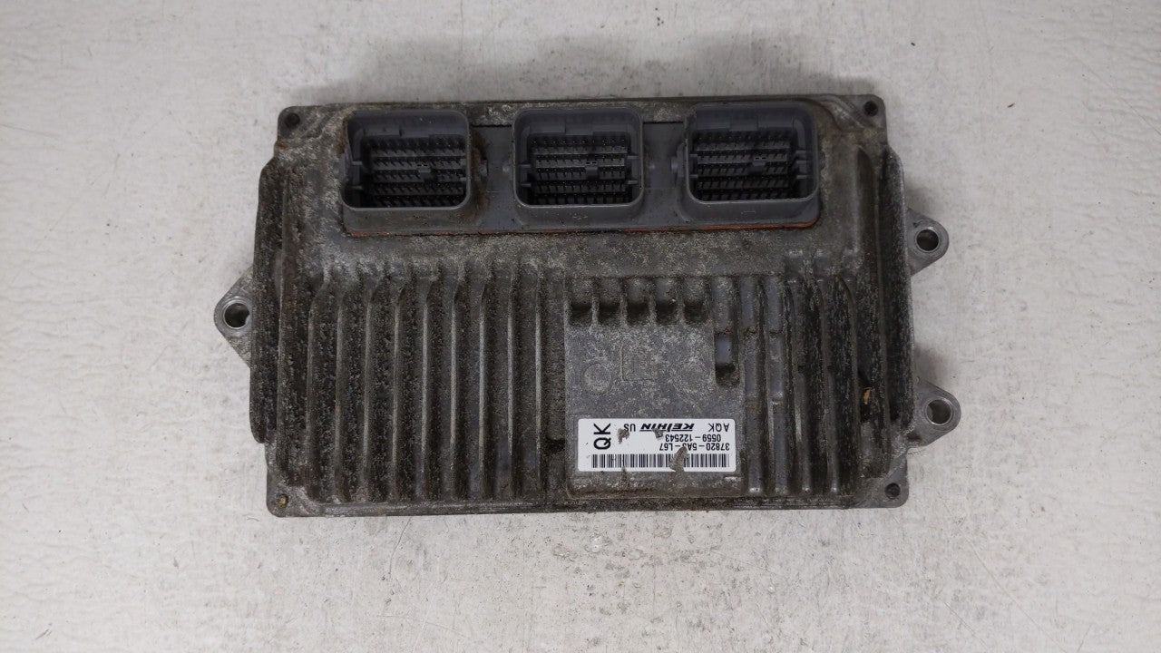 2013 Honda Accord PCM Engine Control Computer ECU ECM PCU OEM P/N:37820-5G1-L55 37820-5A3-L67 Fits OEM Used Auto Parts - Oem