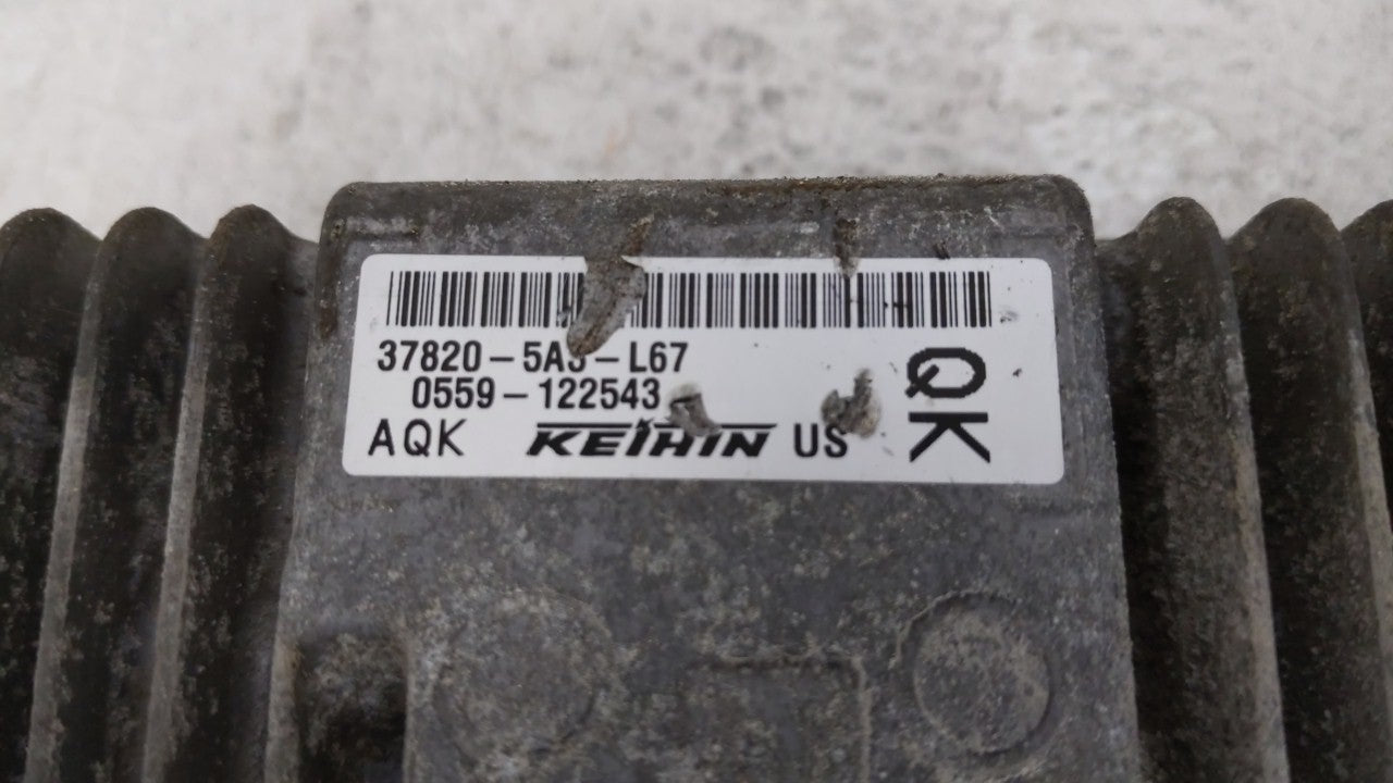 2013 Honda Accord PCM Engine Control Computer ECU ECM PCU OEM P/N:37820-5G1-L55 37820-5A3-L67 Fits OEM Used Auto Parts - Oem
