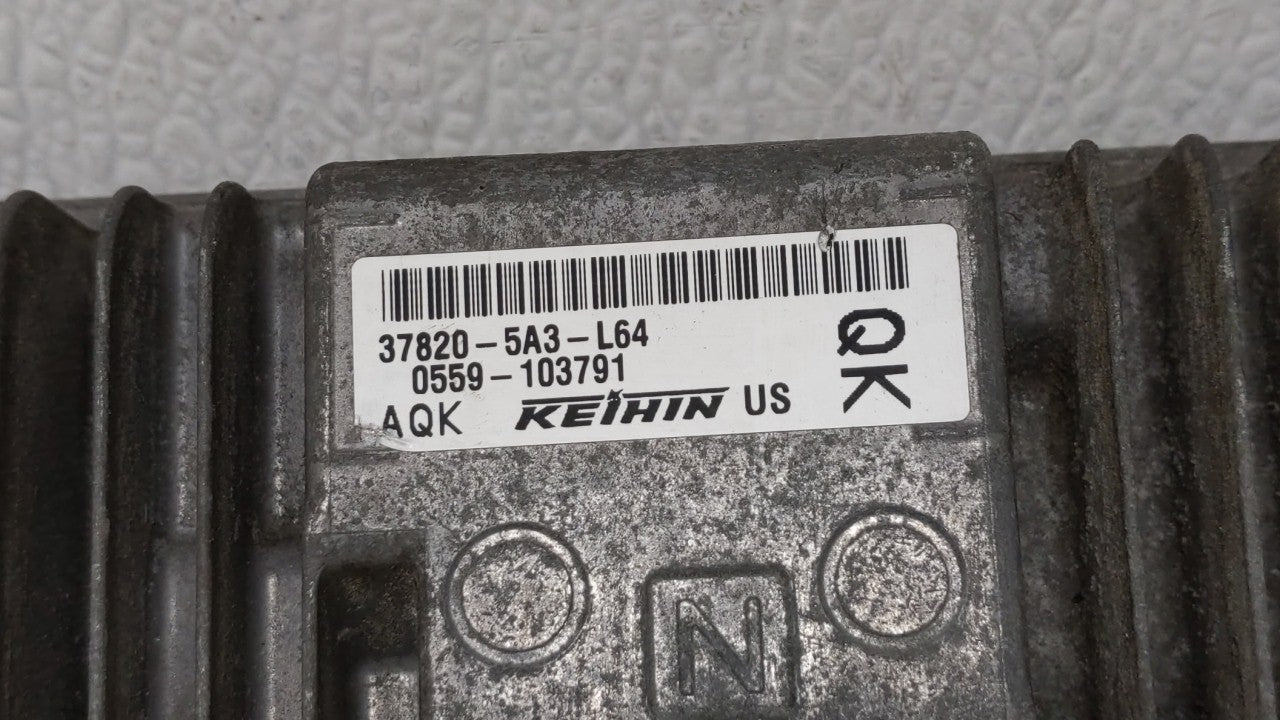 2013 Honda Accord PCM Engine Control Computer ECU ECM PCU OEM P/N:37820-5A3-L64 Fits OEM Used Auto Parts - Oemusedautoparts1