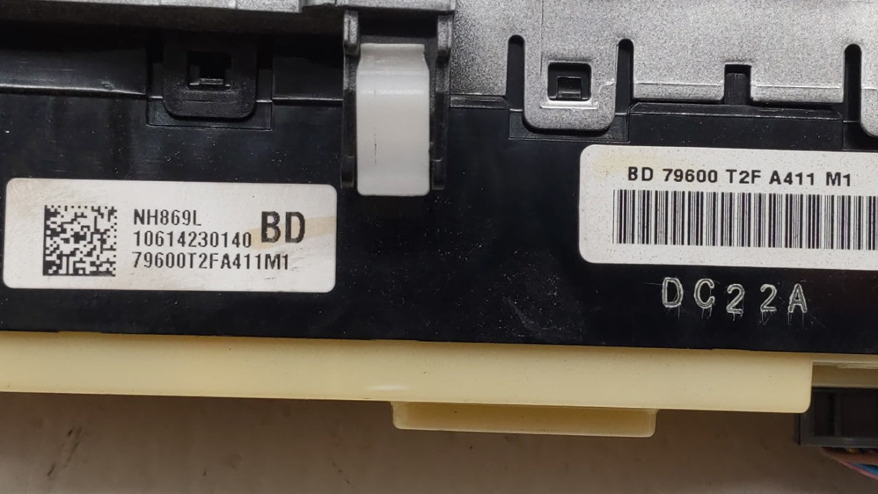 2013-2015 Honda Accord Climate Control Module Temperature AC/Heater Replacement P/N:79600T2FA411M1 Fits Fits 2013 2014 2015 