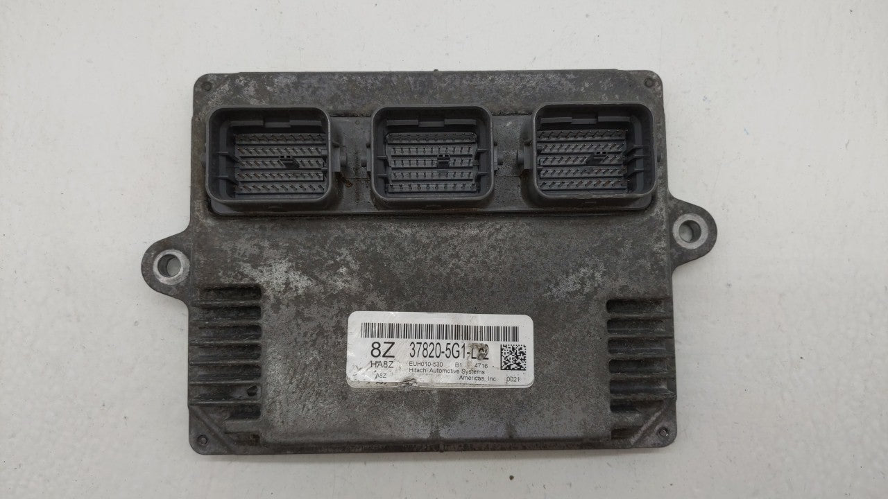 2013 Honda Accord PCM Engine Control Computer ECU ECM PCU OEM P/N:37820-5G1-L55 37820-5A3-L67 Fits OEM Used Auto Parts - Oem