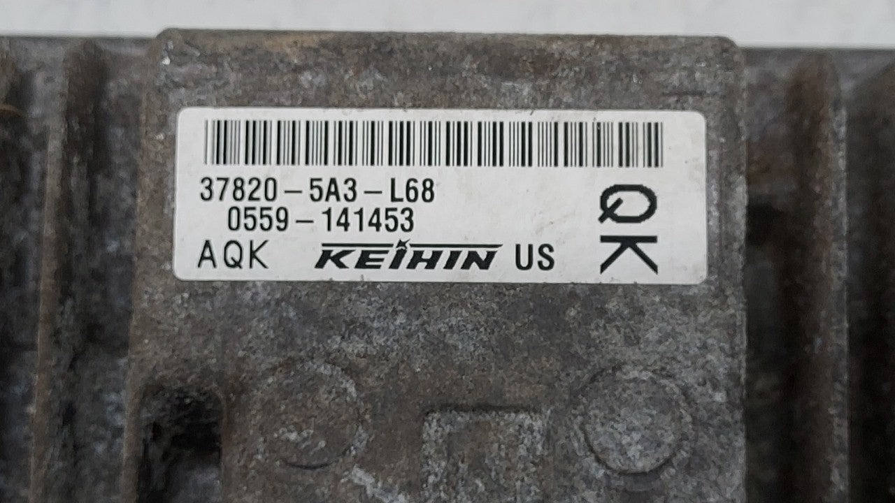 2013 Honda Accord PCM Engine Control Computer ECU ECM PCU OEM P/N:37820-5A3-L68 37820-5A3-L87 Fits OEM Used Auto Parts - Oem