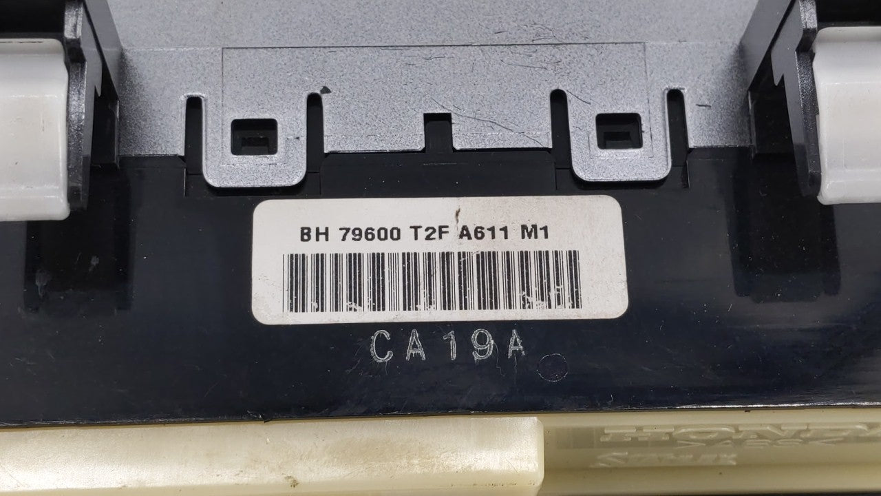 2013-2015 Honda Accord Climate Control Module Temperature AC/Heater Replacement P/N:79600T2FA611M1 Fits Fits 2013 2014 2015 