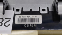 2013-2015 Honda Accord Climate Control Module Temperature AC/Heater Replacement P/N:79630STK A411M1 79600 T2F A611 M1 Fits O