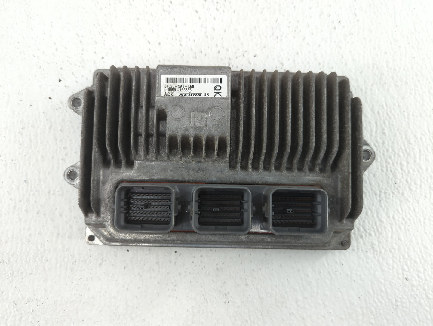 2013 Honda Accord PCM Engine Control Computer ECU ECM PCU OEM P/N:37820-5A3-L67 37820-5A3-L68, 37820-5A3-L87 Fits OEM Used A