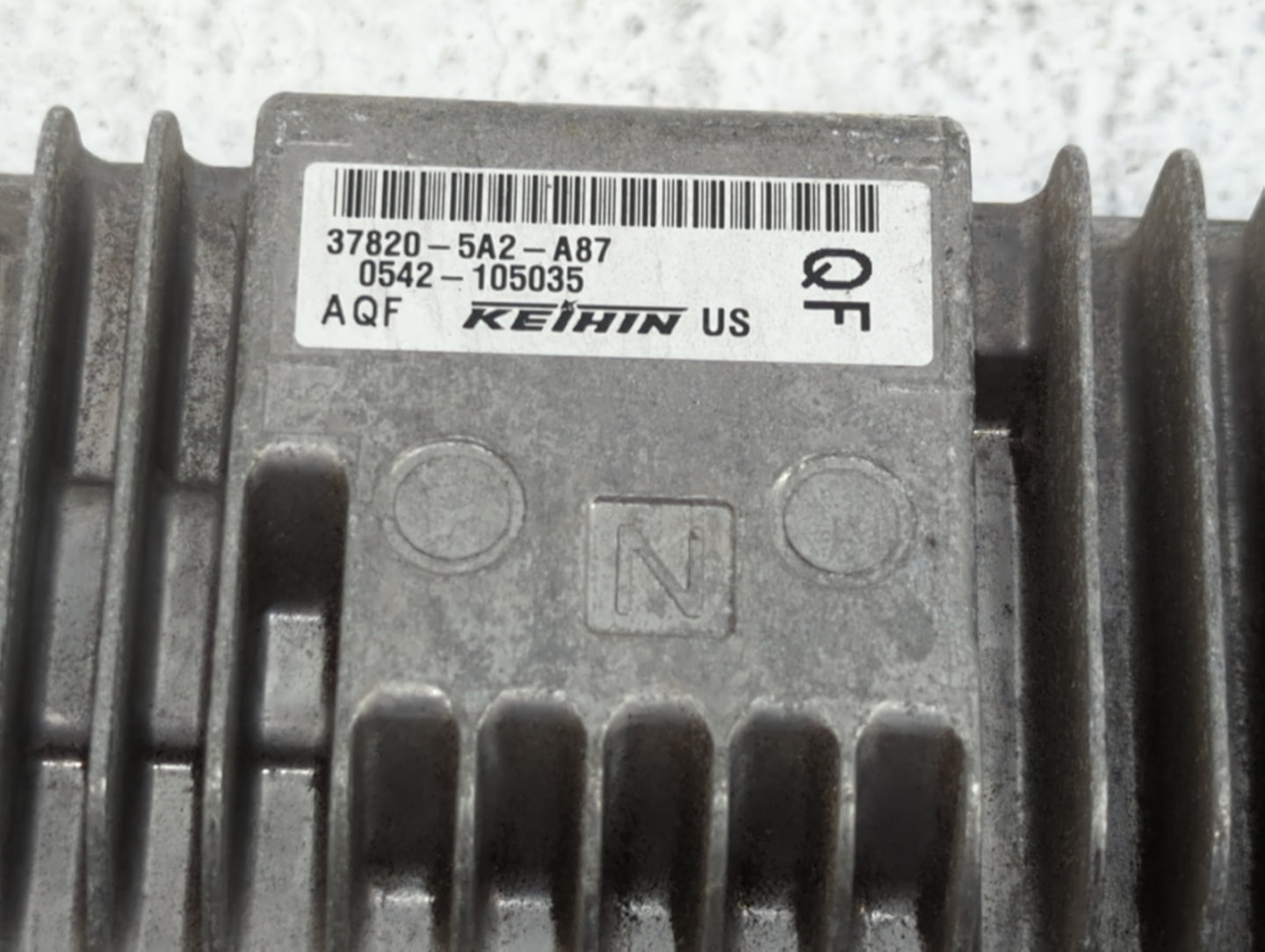 2013 Honda Accord PCM Engine Control Computer ECU ECM PCU OEM P/N:37820-5A2-A87 Fits OEM Used Auto Parts - Oemusedautoparts1