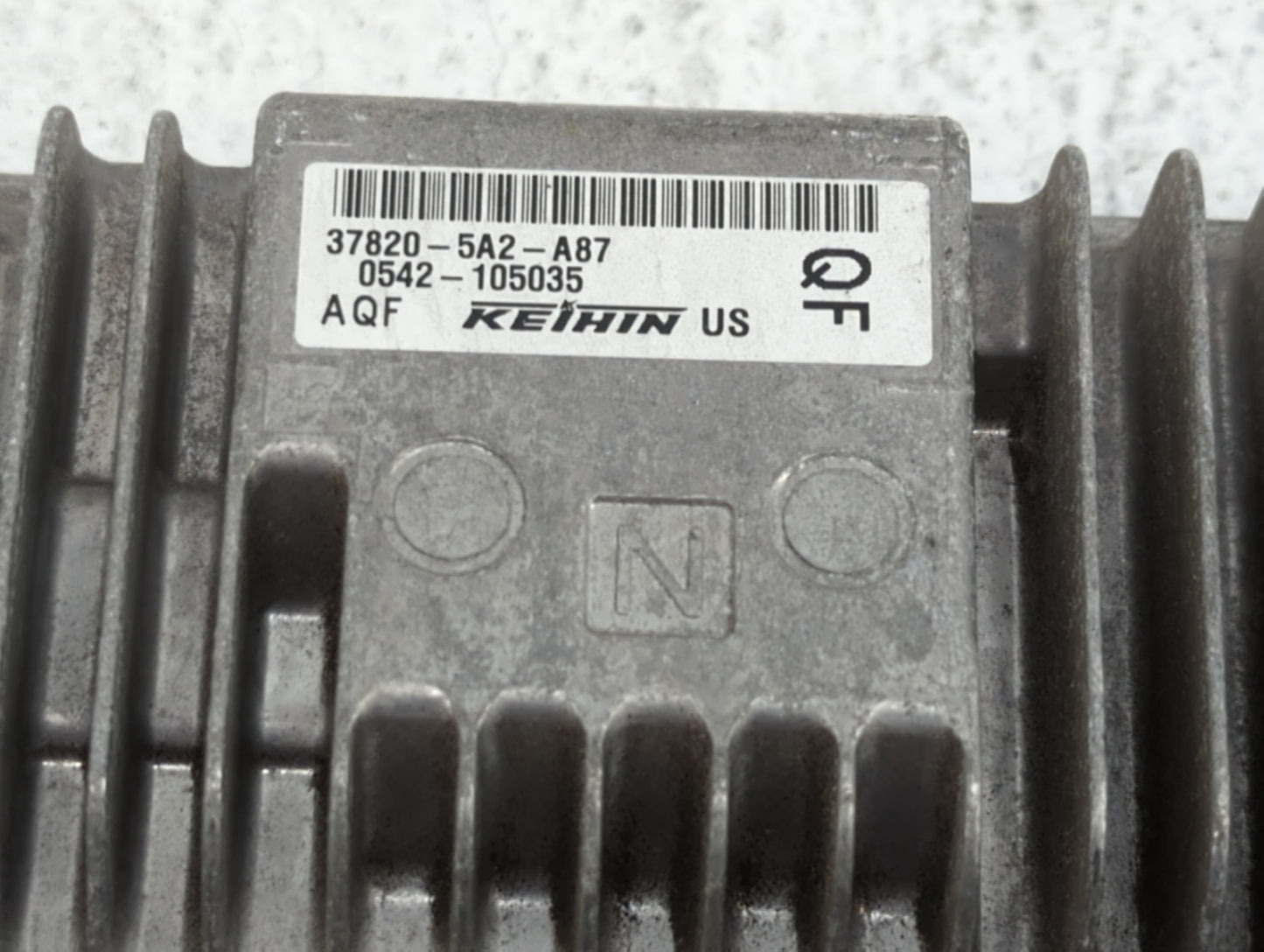 2013 Honda Accord PCM Engine Control Computer ECU ECM PCU OEM P/N:37820-5A2-A87 Fits OEM Used Auto Parts - Oemusedautoparts1