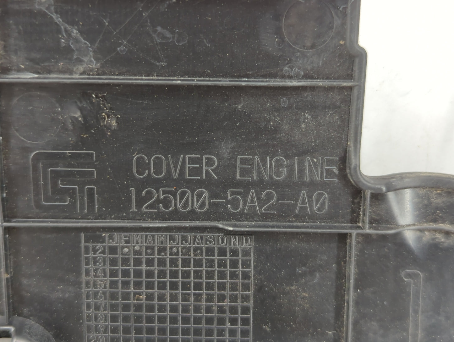 2013 Honda Accord Engine Cover Black - Oemusedautoparts1.com