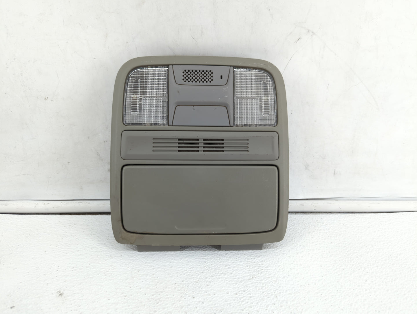 2013 Honda Accord Overhead Roof Console Grey - Oemusedautoparts1.com