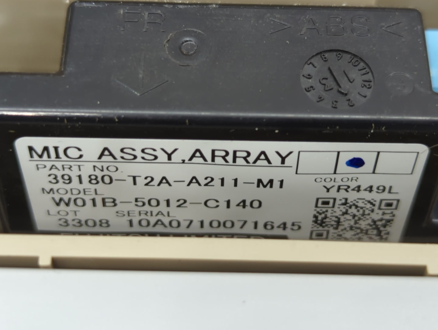 2013 Honda Accord Overhead Roof Console 423785 - Oemusedautoparts1.com