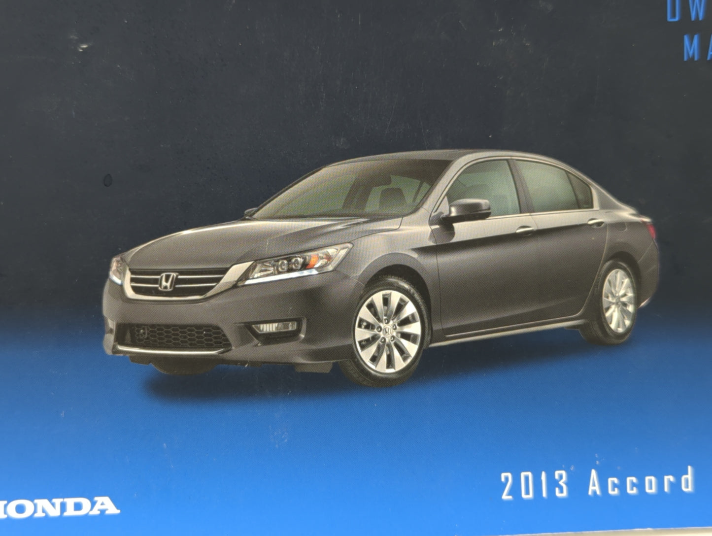 2013 Honda Accord Owners Manual Book Guide OEM Used Auto Parts - Oemusedautoparts1.com