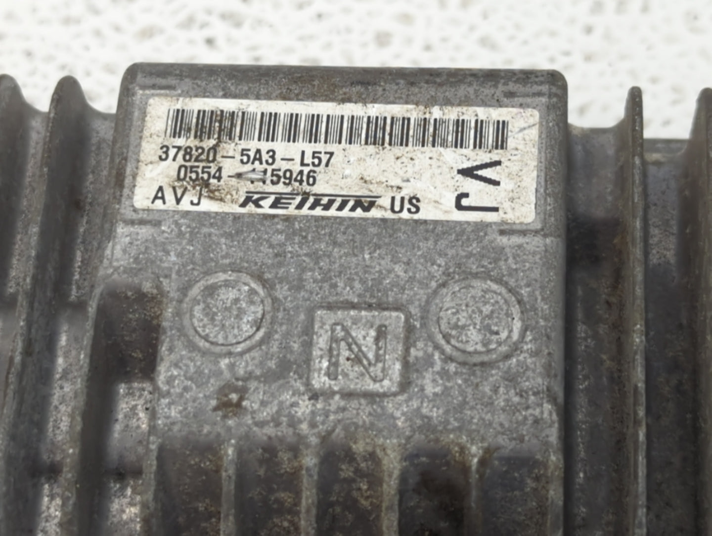 2013 Honda Accord PCM Engine Control Computer ECU ECM PCU OEM P/N:37820-5A3-L58 37820-5A3-L59, 37820-5A3-L57 Fits OEM Used A