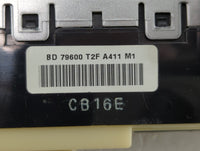2013-2015 Honda Accord Climate Control Module Temperature AC/Heater Replacement P/N:79600 T2F A411 M1 79600 T2F C411 M1 Fits