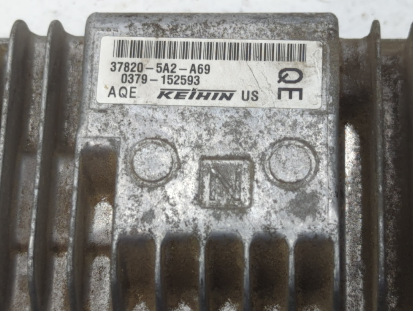 2013 Honda Accord PCM Engine Control Computer ECU ECM PCU OEM P/N:37820-5A2-A69 37820-5A2-A87 Fits OEM Used Auto Parts - Oem