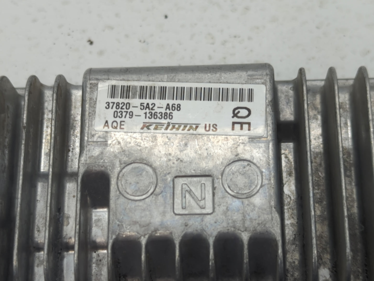 2013 Honda Accord PCM Engine Control Computer ECU ECM PCU OEM P/N:37820-5A2-A68 37820-5A2-A41 Fits OEM Used Auto Parts - Oem
