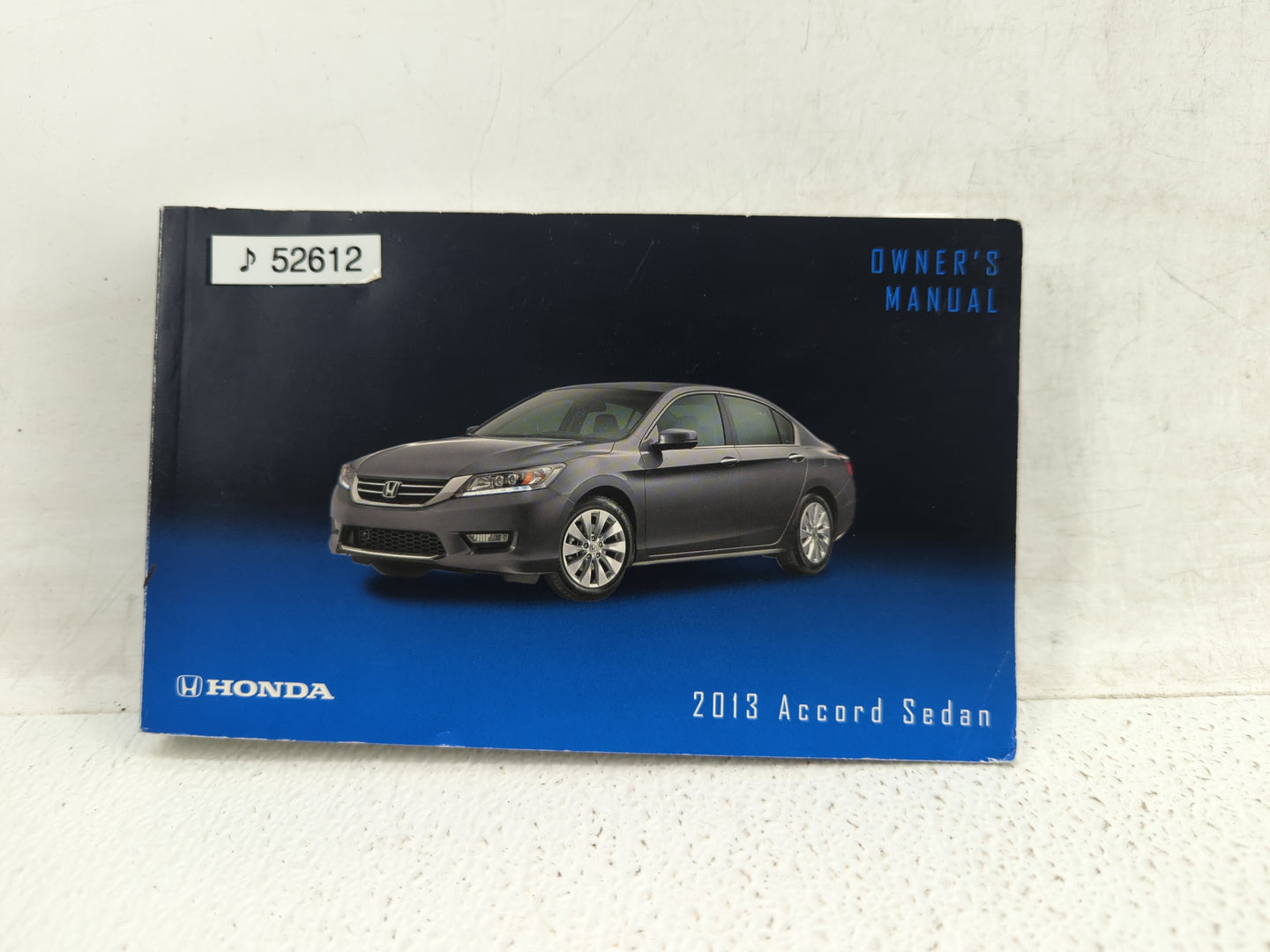 2013 Honda Accord Owners Manual Book Guide OEM Used Auto Parts - Oemusedautoparts1.com