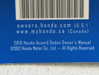 2013 Honda Accord Owners Manual Book Guide OEM Used Auto Parts - Oemusedautoparts1.com