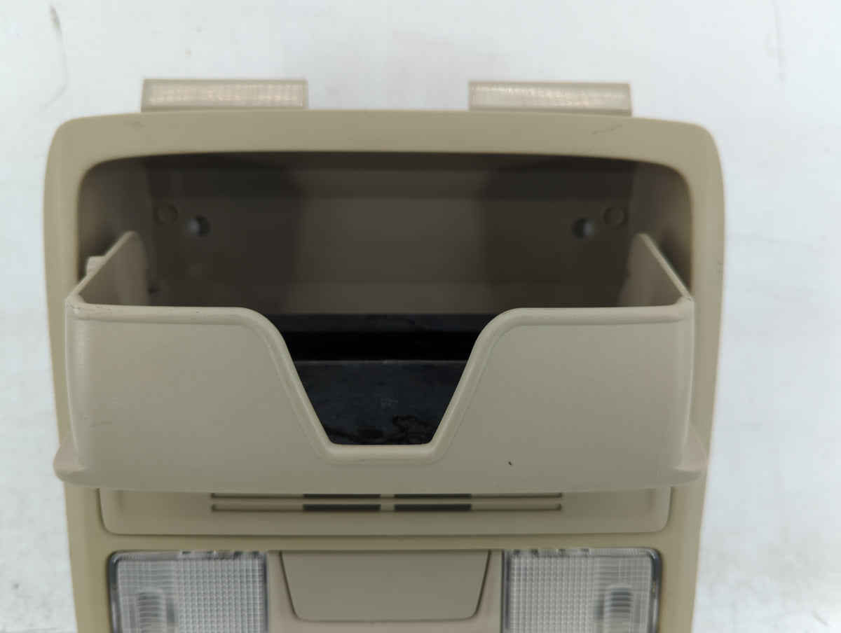 2013 Honda Accord Overhead Roof Console Beige - Oemusedautoparts1.com