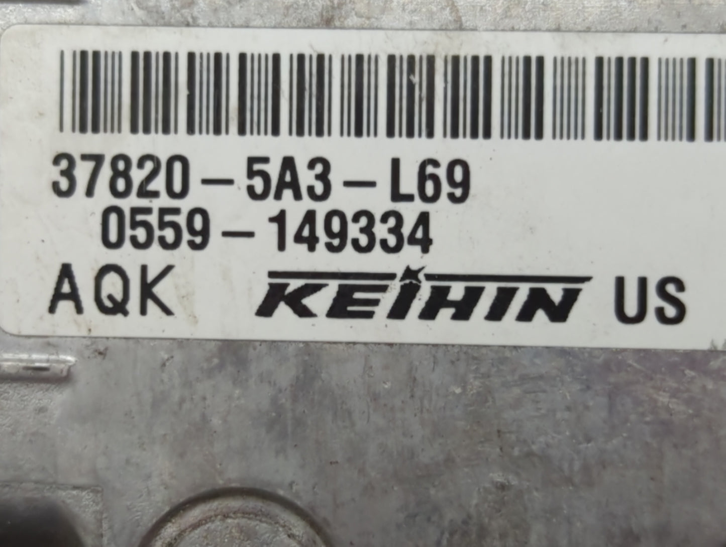 2013 Honda Accord PCM Engine Control Computer ECU ECM PCU OEM P/N:37820-5A3-L68 37820-5A3-L69, 37820-5A3-L67, 37820-5A3-L65 