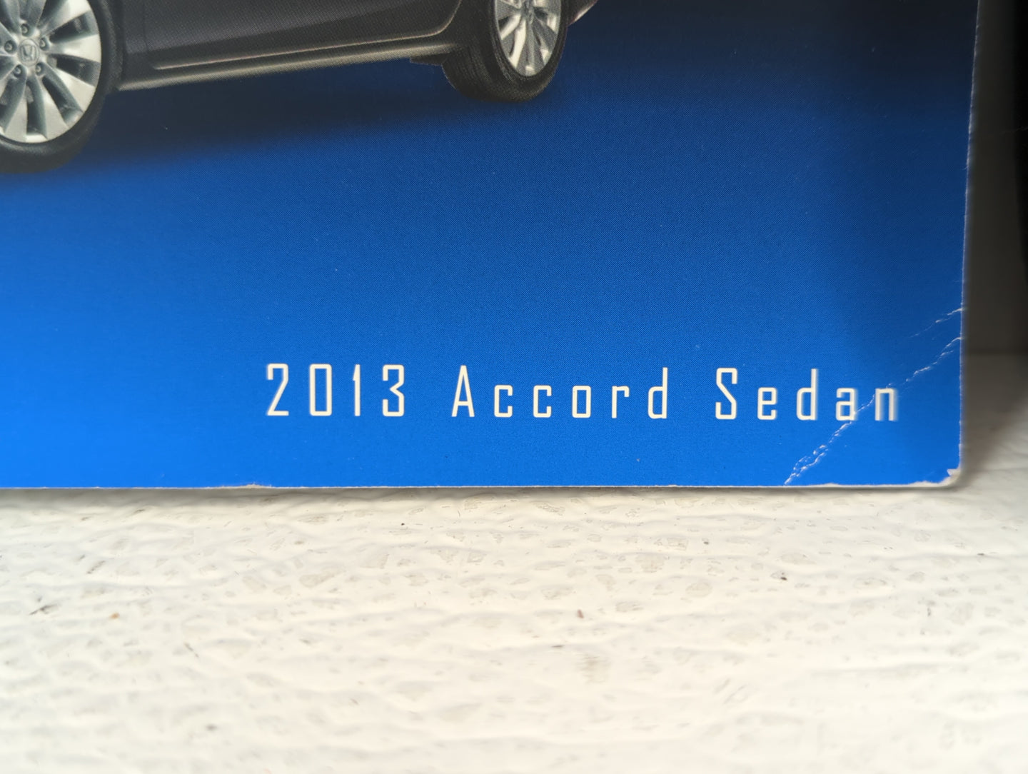 2013 Honda Accord Owners Manual Book Guide OEM Used Auto Parts - Oemusedautoparts1.com