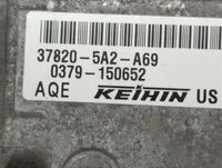 2013 Honda Accord PCM Engine Control Computer ECU ECM PCU OEM P/N:37820-5A2-A69 37820-5A2-A87 Fits OEM Used Auto Parts - Oem