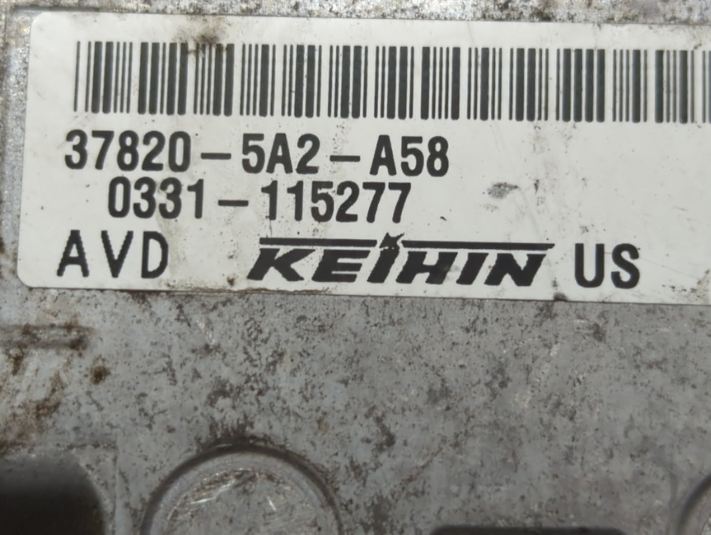 2013 Honda Accord PCM Engine Control Computer ECU ECM PCU OEM P/N:37820-5A2-A58 37820-5A2-A56, 37820-5A2-A55, 37820-5A2-A91 