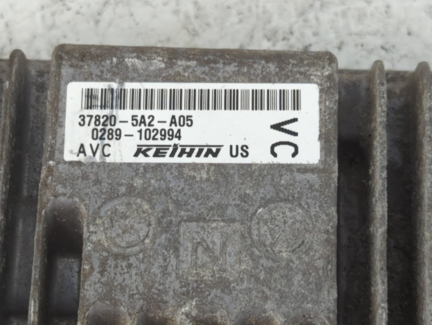 2013 Honda Accord PCM Engine Control Computer ECU ECM PCU OEM P/N:37820-5A2-A06 37820-5A2-A05 Fits OEM Used Auto Parts - Oem