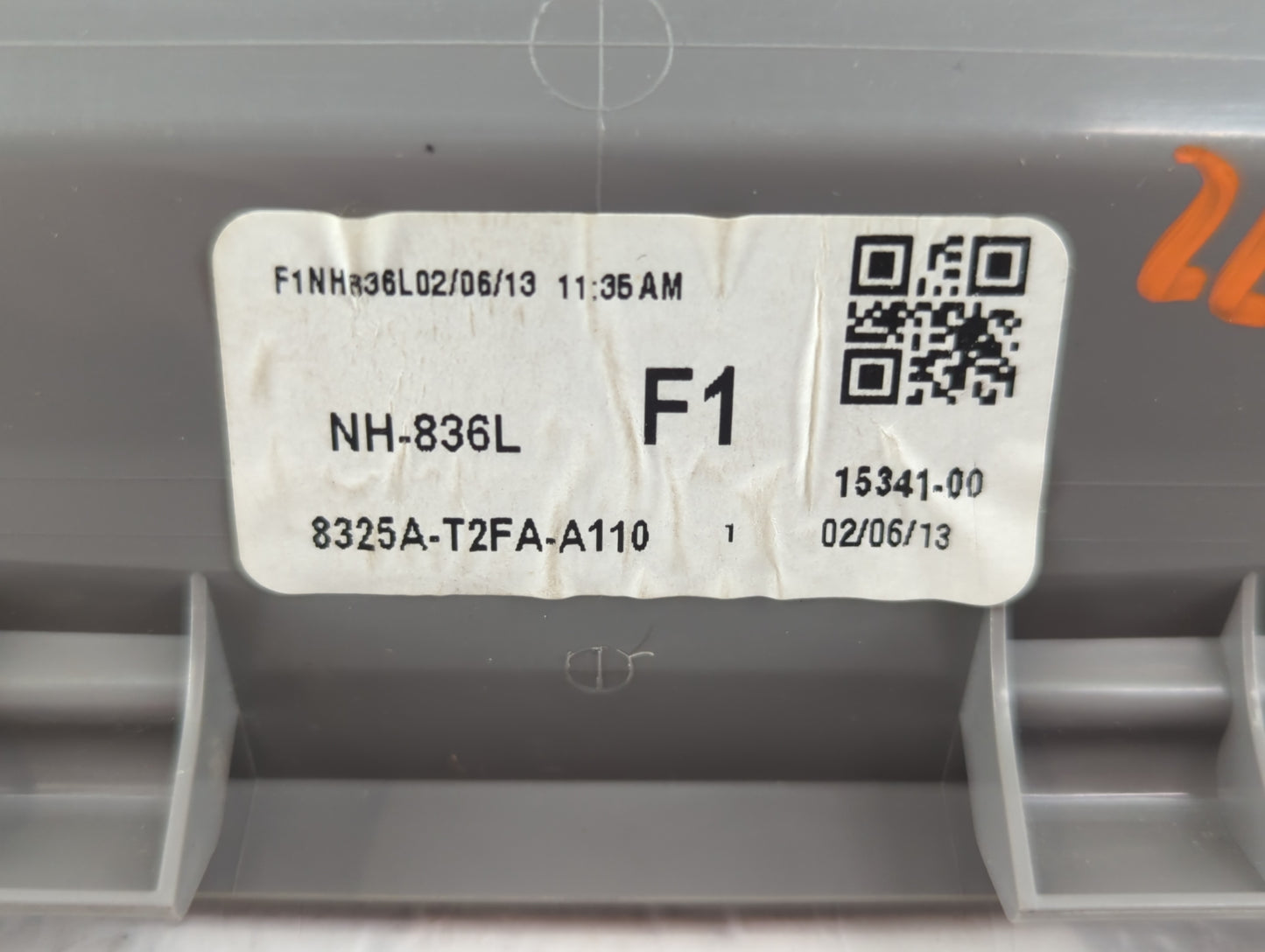 2013 Honda Accord Overhead Roof Console - Oemusedautoparts1.com