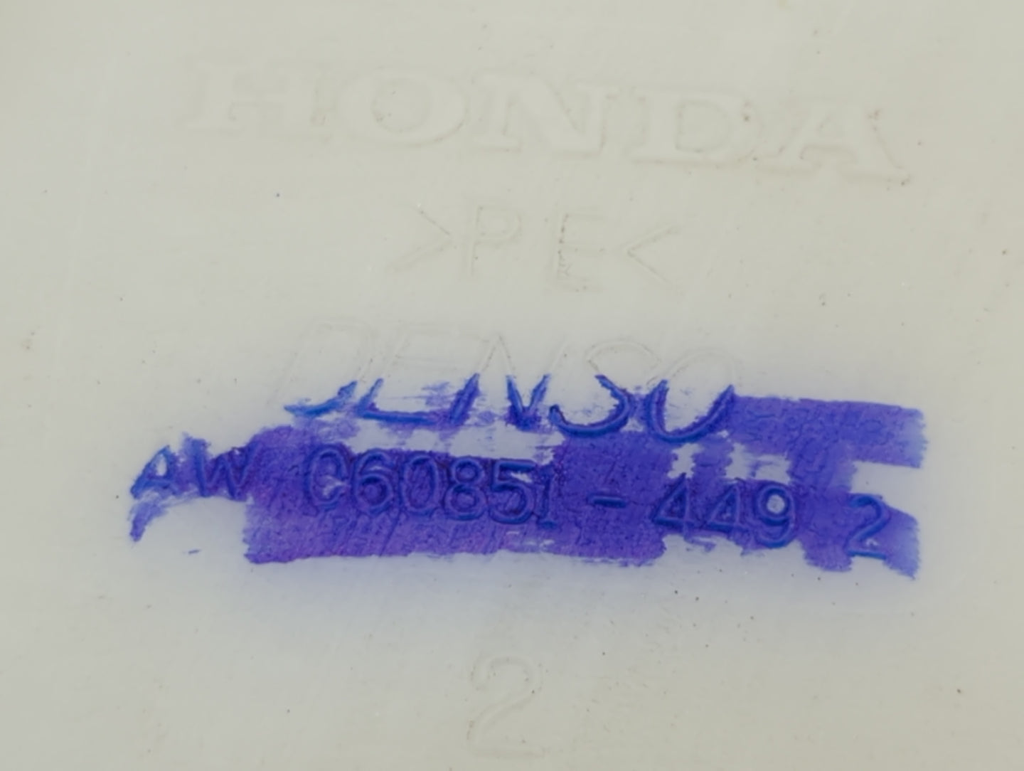 2013-2017 Honda Accord Windshield Washer Fluid Reservoir Bottle Oem - Oemusedautoparts1.com