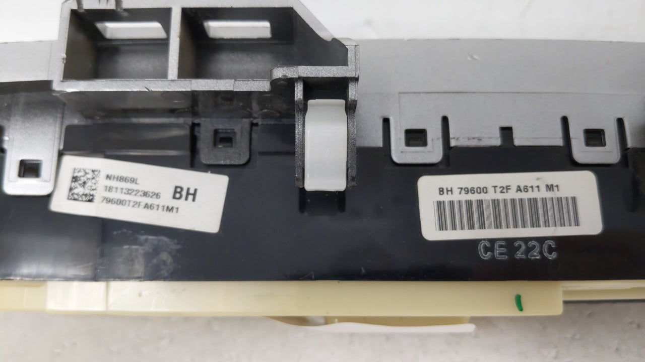 2013-2015 Honda Accord Climate Control Module Temperature AC/Heater Replacement P/N:NH869L Fits Fits 2013 2014 2015 OEM Used