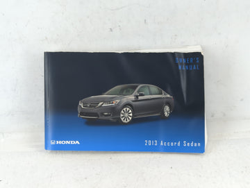 2013 Honda Accord Owners Manual Book Guide OEM Used Auto Parts - Oemusedautoparts1.com