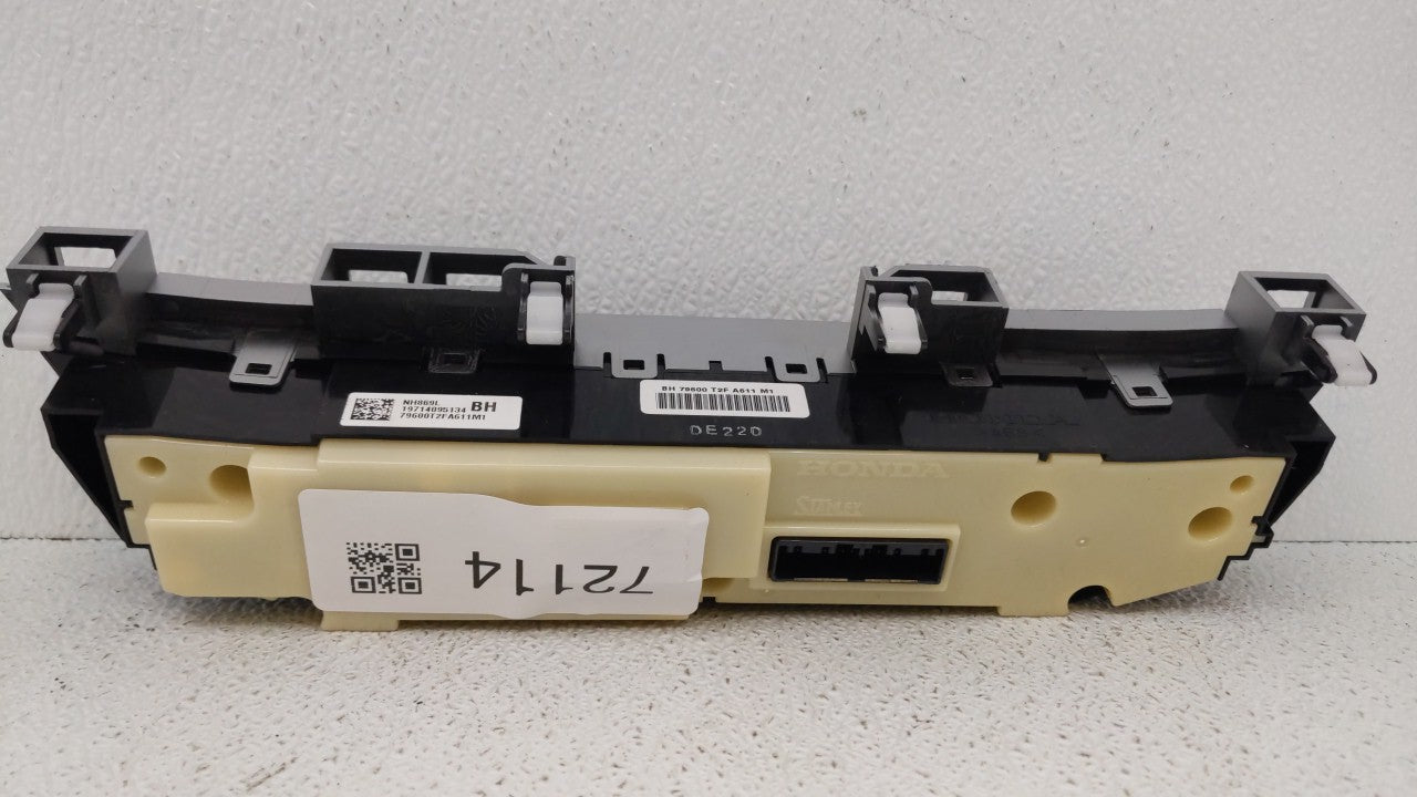 2013-2015 Honda Accord Climate Control Module Temperature AC/Heater Replacement P/N:79600T2FA611M1 BH79600T2FA611M1 Fits OEM