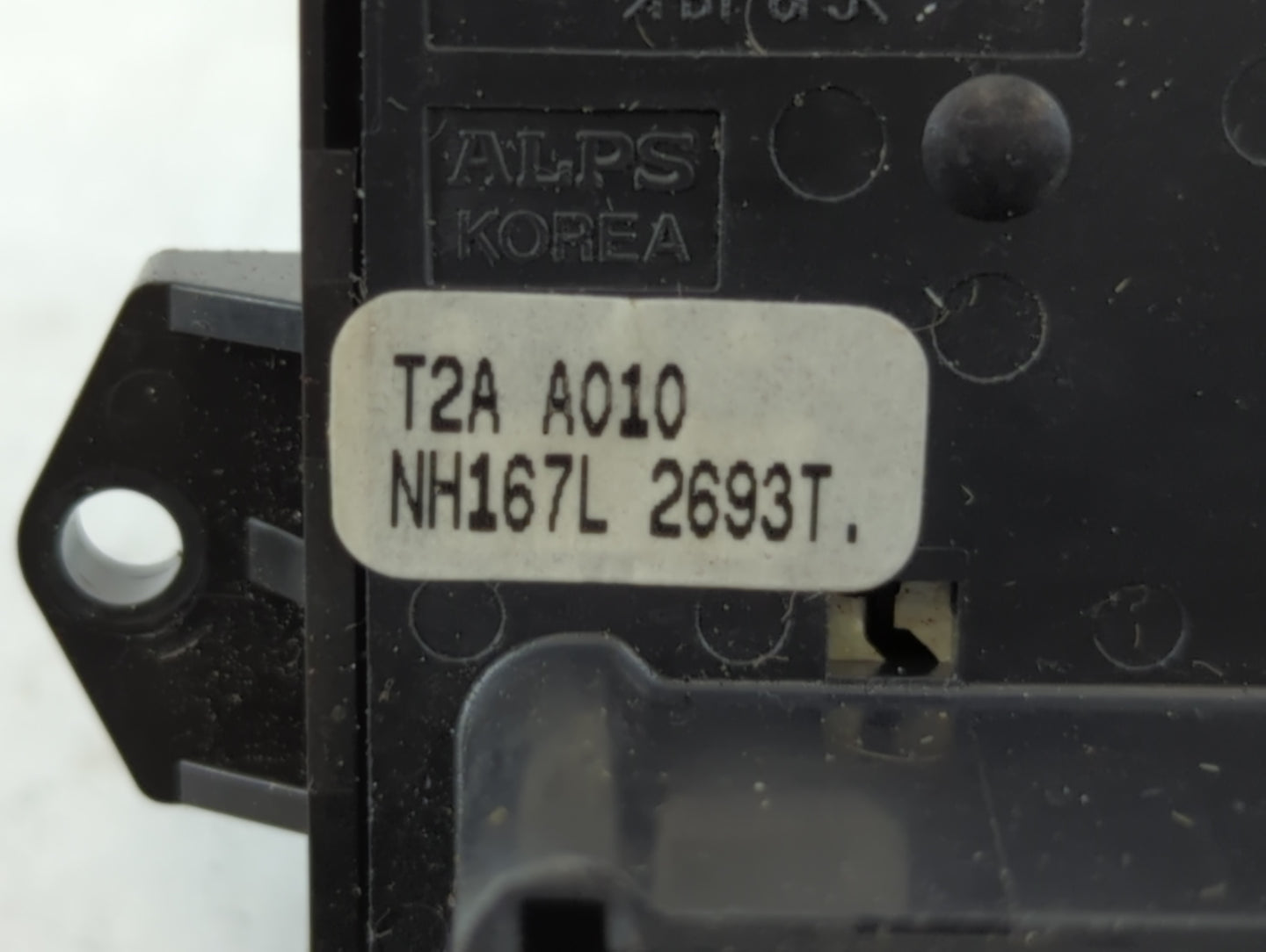 2013 Honda Accord Master Power Window Switch Replacement Driver Side Left P/N:NH167L 1963T T2A A010 Fits OEM Used Auto Parts