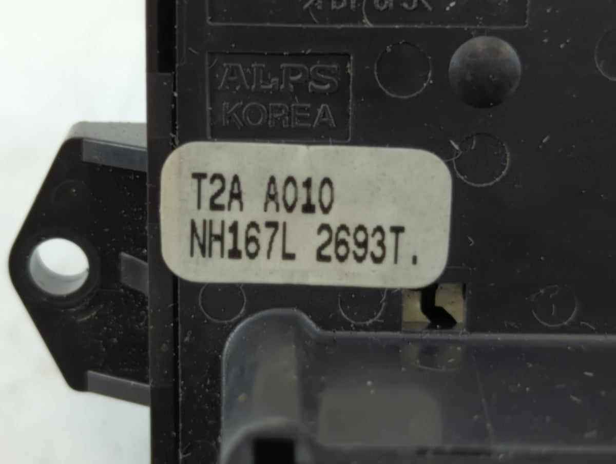 2013-2017 Honda Accord Master Power Window Switch Replacement Driver Side Left P/N:NH167L 1963T T2A A010 Fits Fits 2013 2016