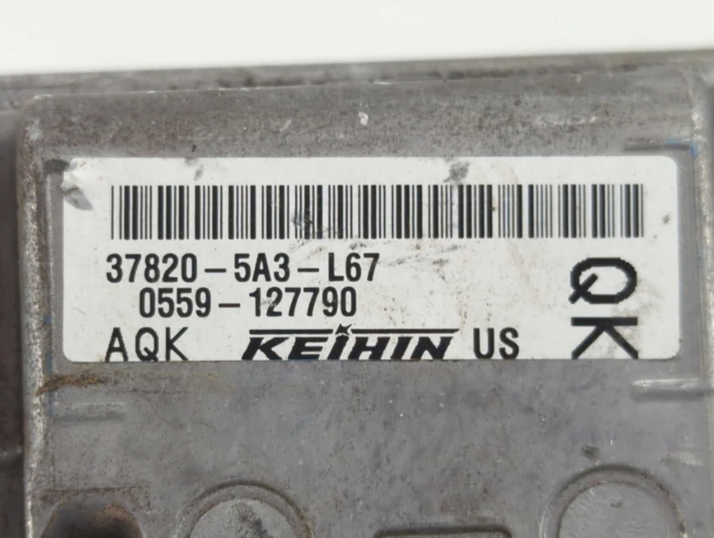 2013 Honda Accord PCM Engine Control Computer ECU ECM PCU OEM P/N:37820-5A3-L68 37820-5A3-L69, 37820-5A3-L67, 37820-5A3-L65 