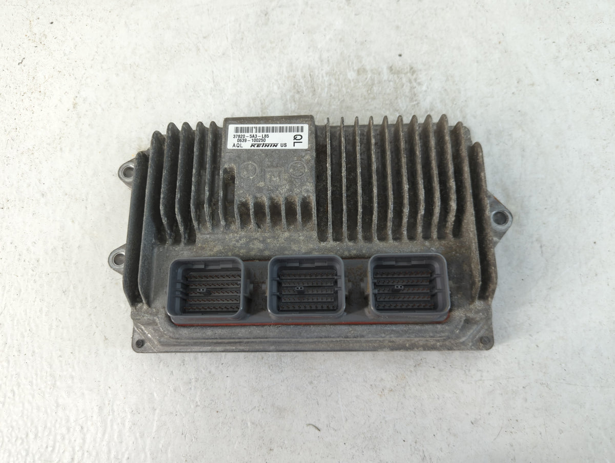 2013 Honda Accord PCM Engine Control Computer ECU ECM PCU OEM P/N:0639-100250 37820-5A3-L85 OEM Used Auto Parts - Oemusedaut