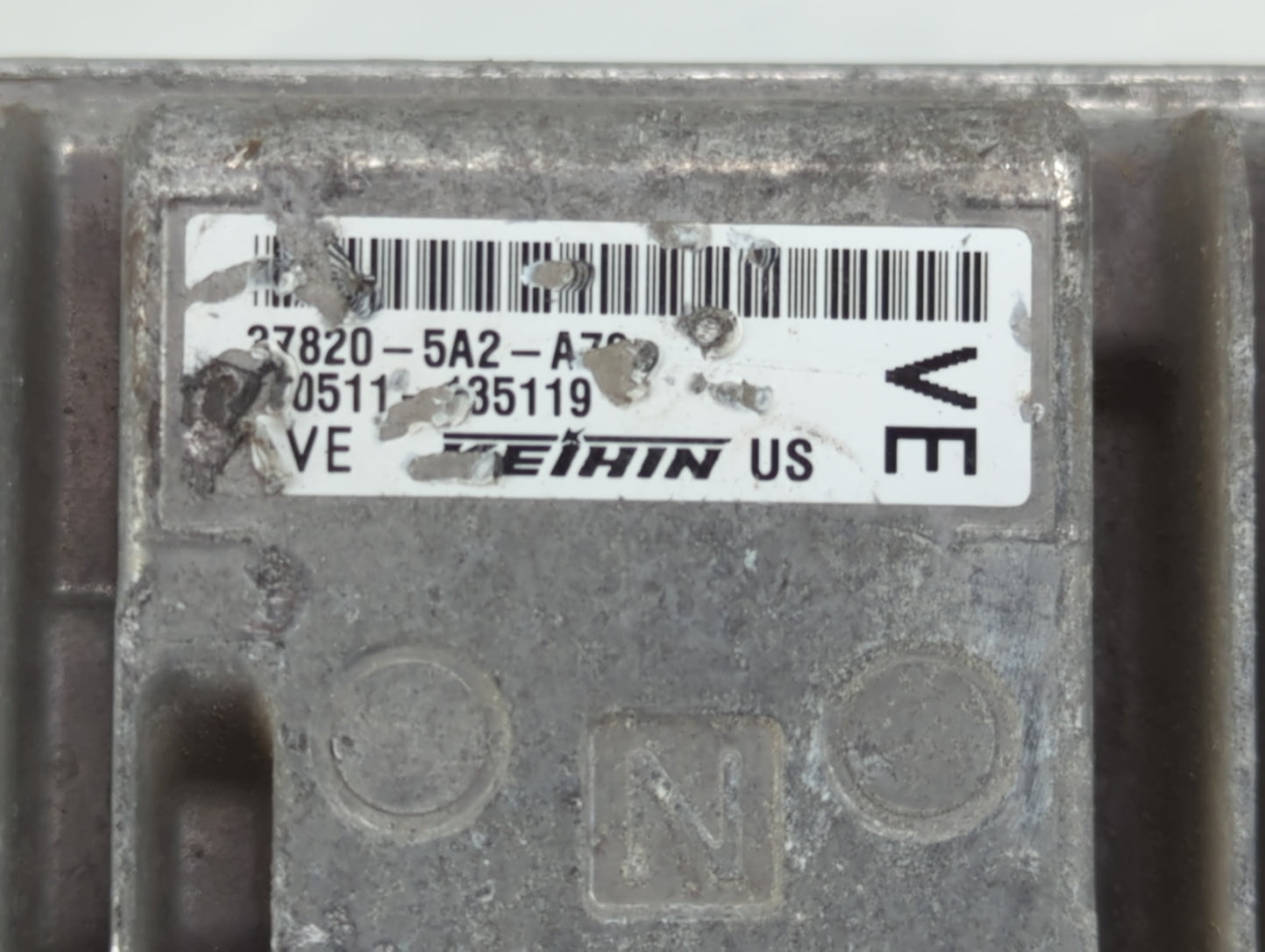 2013 Honda Accord PCM Engine Control Computer ECU ECM PCU OEM P/N:37820-5A2-A7 Fits OEM Used Auto Parts - Oemusedautoparts1.