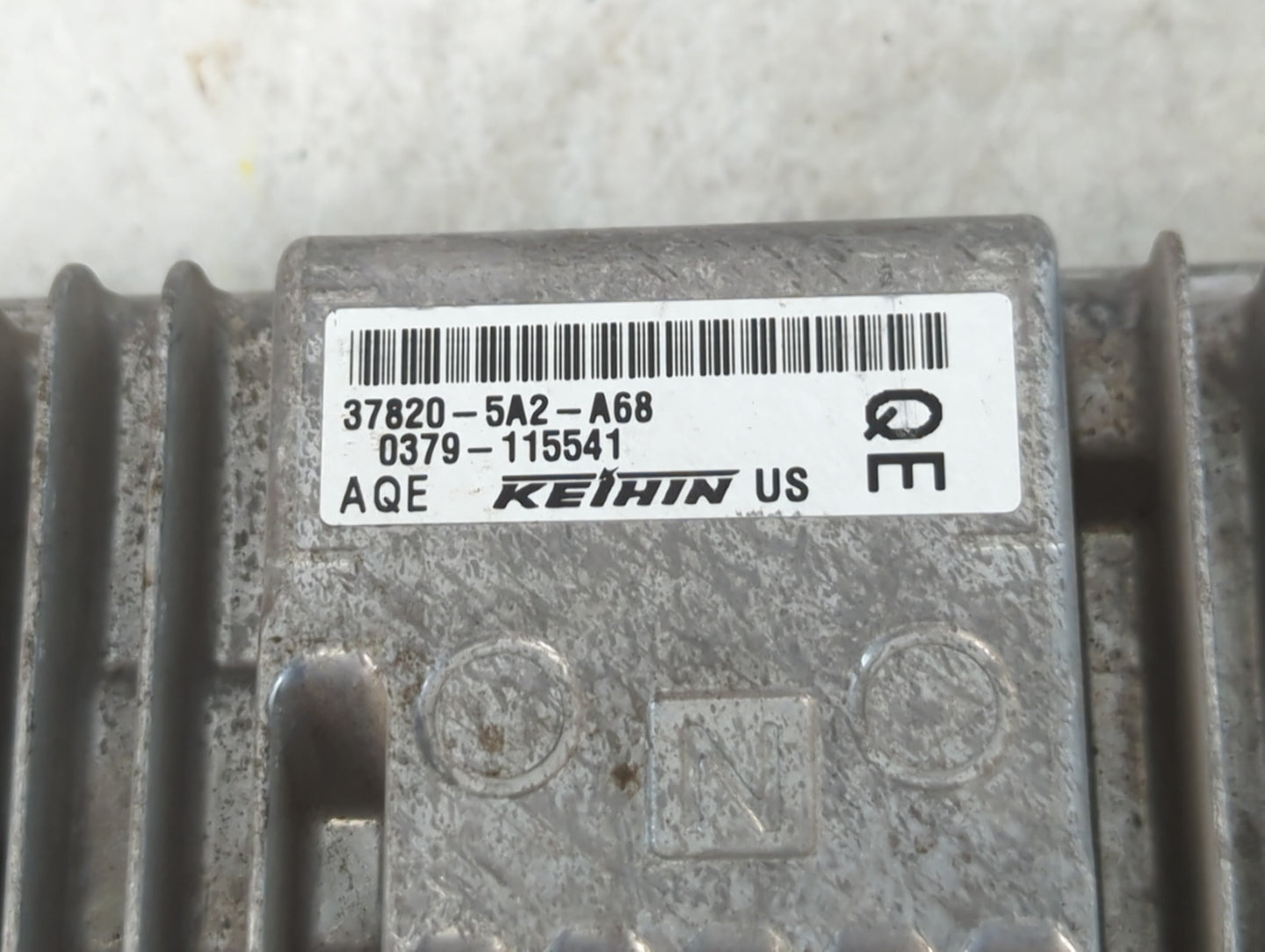 2013 Honda Accord PCM Engine Control Computer ECU ECM PCU OEM P/N:0379-115541 37820-5A2-A68 Fits OEM Used Auto Parts - Oemus