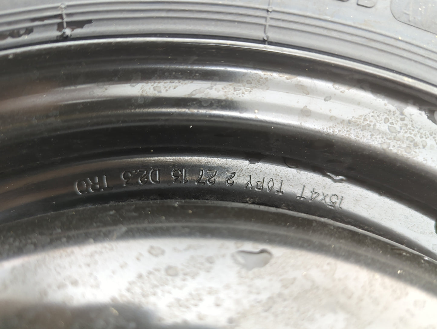 2012-2015 Honda Civic Spare Donut Tire Wheel Rim Oem 1263989 - Oemusedautoparts1.com