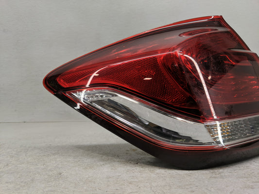 2013-2015 Honda Civic Tail Light Assembly Driver Left OEM Fits Fits 2013 2014 2015 OEM Used Auto Parts