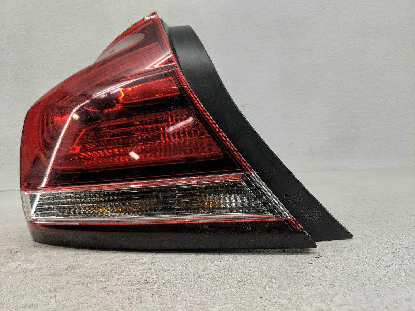 2013-2015 Honda Civic Tail Light Assembly Driver Left OEM Fits Fits 2013 2014 2015 OEM Used Auto Parts - Oemusedautoparts1.c