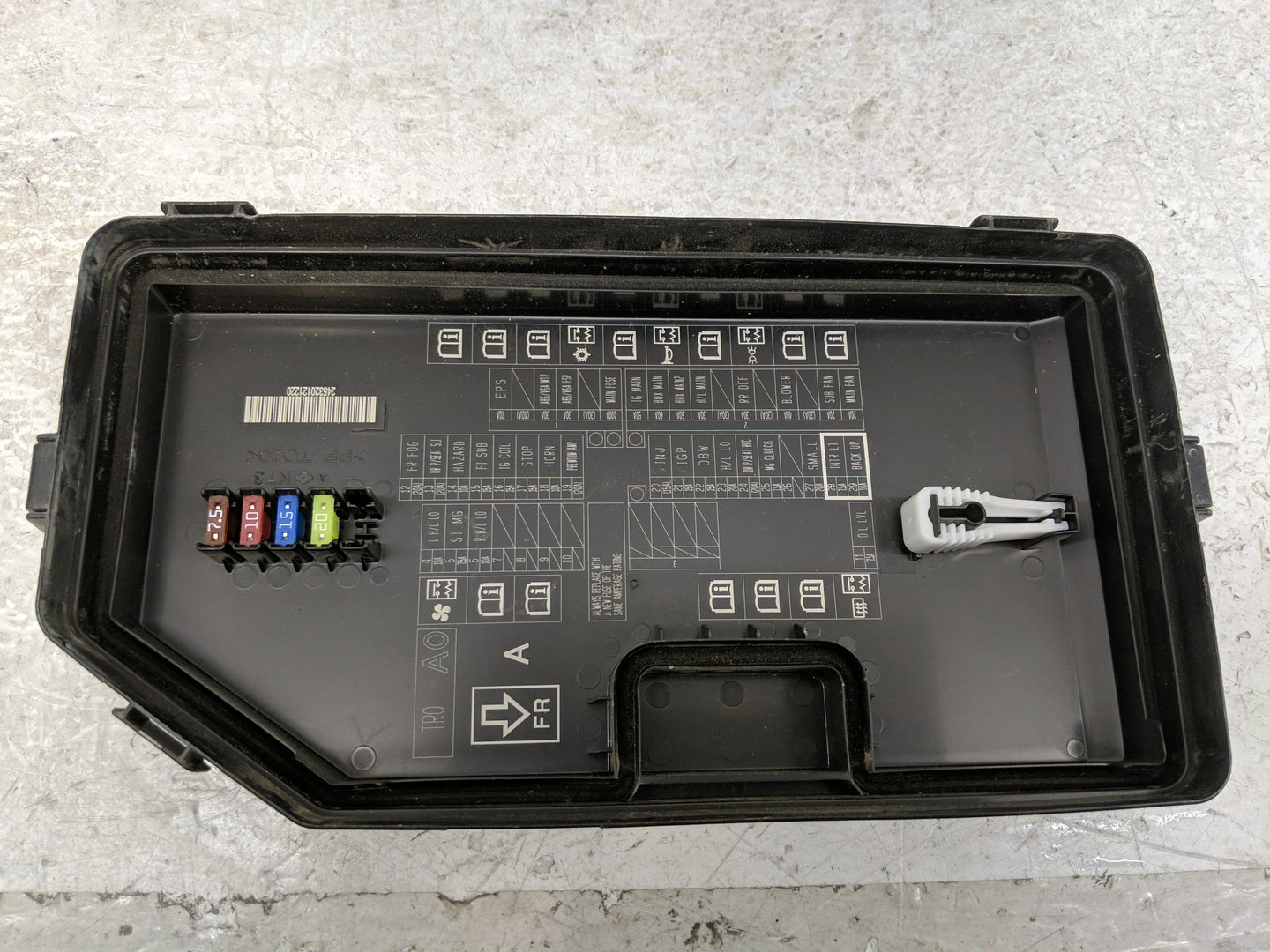 2012-2015 Honda Civic Fusebox Fuse Box Panel Relay Module P/N:TR0 A012 A0 Fits Fits 2012 2013 2014 2015 OEM Used Auto Parts 